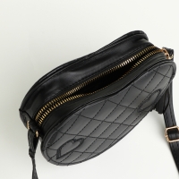 Сумка детская для девочки на молнии &laquo;Выбражулька&raquo;, цвет чёрный