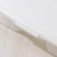 Контейнер для хранения с крышкой Porter, 18 л, 66×42×12 см, цвет слоновая кость Контейнер для хранения с крышкой Porter, 18 л, 66×42×12 см, цвет слоновая кость