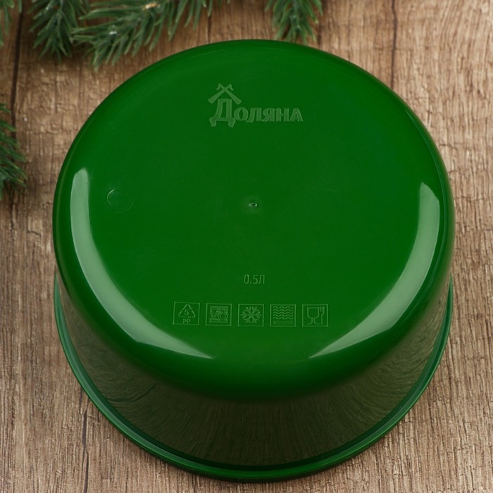 Ланч-бокс новогодний Сима-ленд &laquo;Счастья&raquo;, 500 мл