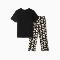 Пижама мужская KAFTAN "Good mo" размер 56, черный Пижама мужская KAFTAN "Good mo" размер 56, черный