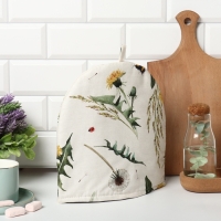 Грелка на чайник Этель "Одуванчики" 28х28см, 100% хл, саржа 178 г/м2 Грелка на чайник Этель "Одуванчики" 28х28см, 100% хл, саржа 178 г/м2