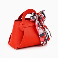 Сумочка подарочная &laquo;Красная&raquo;, 12 х 13 х 5.5 см