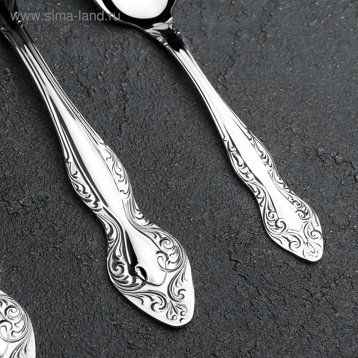 Набор столовых приборов «Славянка», 36 предметов, декоративная коробка Набор столовых приборов «Славянка», 36 предметов, декоративная коробка