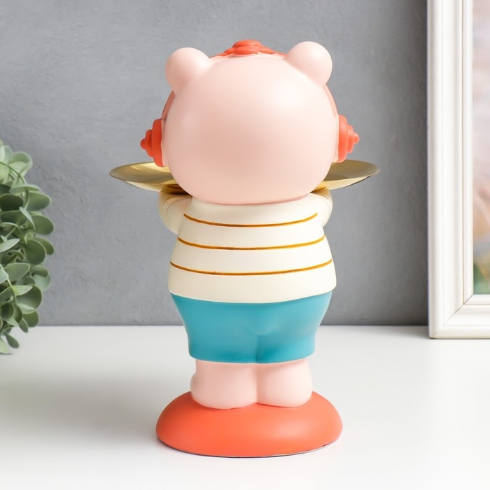 Сувенир полистоун подставка Сувенир полистоун подставка "Медвежонок в наушниках" 23х18х27 см