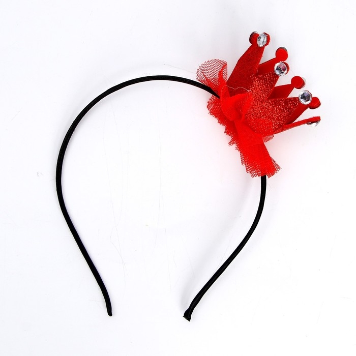 Карнавальный ободок &laquo;Корона&raquo;, цвета МИКС