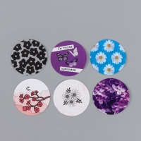 Наклейка бумага "Ромашка" d=2,5 см 252 шт в рулоне Наклейка бумага "Ромашка" d=2,5 см 252 шт в рулоне