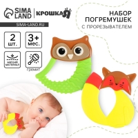 Набор погремушек &laquo;Наш малыш&raquo;, 2 шт., Крошка Я