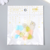 Декор для творчества пластик "Сердечки" глянец набор 15 шт МИКС 1,5х1,2х0,5 см Декор для творчества пластик "Сердечки" глянец набор 15 шт МИКС 1,5х1,2х0,5 см