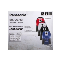 Пылесос PANASONIC MC-CG713, мешок, 2000 Вт, белый Пылесос PANASONIC MC-CG713, мешок, 2000 Вт, белый