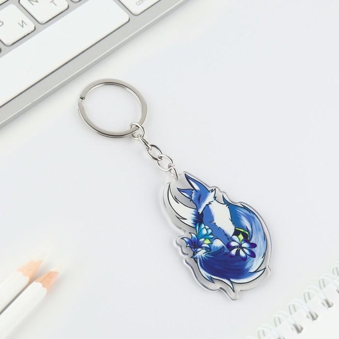 БПарные брелоки &laquo;Лисички&raquo; набор, 2 шт.