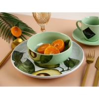 Глубокая тарелка керамическая &laquo;Авокадо&raquo;, 14.5 см, 550 мл