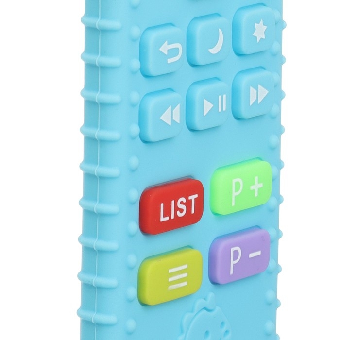 Прорезыватель для зубов «Пульт детский», цвет голубой, размер 16 см, Крошка Я Прорезыватель для зубов «Пульт детский», цвет голубой, размер 16 см, Крошка Я