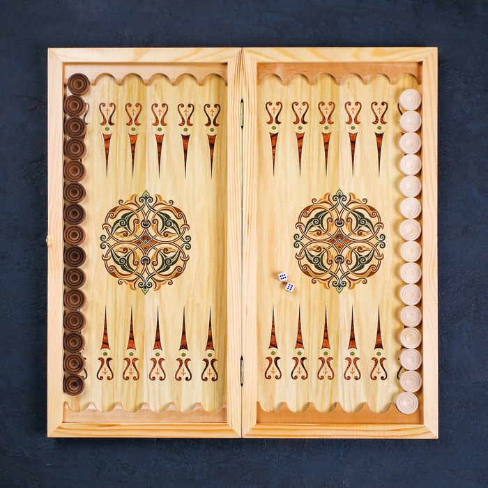 Нарды средние &laquo;Щука&raquo; 50 &times; 50 см