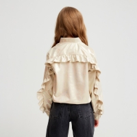 Жакет (бомбер) детский MINAKU: Casual Collection KIDS цвет бежевый, рост 134 Жакет (бомбер) детский MINAKU: Casual Collection KIDS цвет бежевый, рост 134