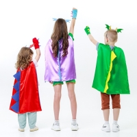 Карнавальный набор «Дракон огня», плащ и ободок Карнавальный набор «Дракон огня», плащ и ободок