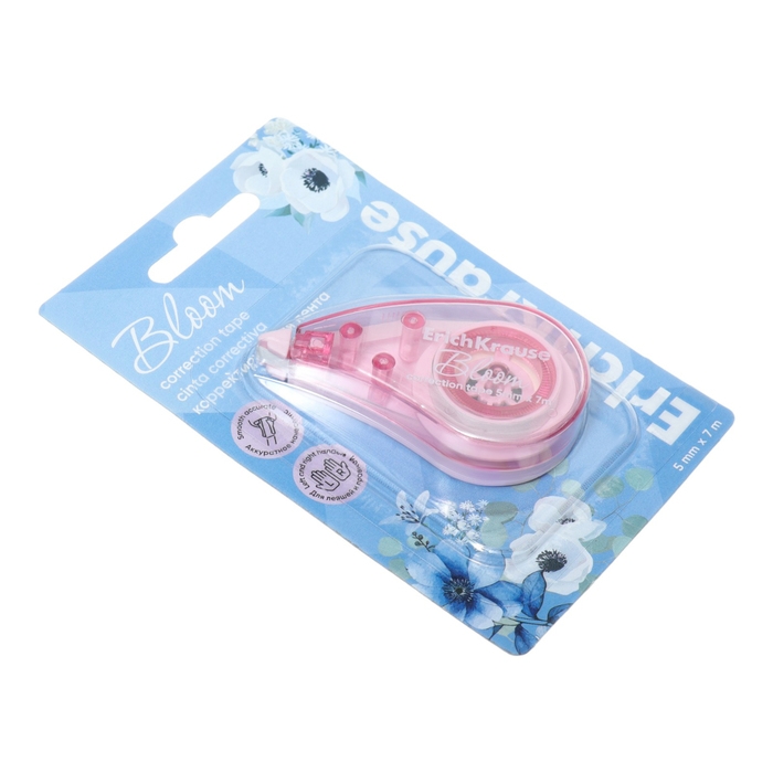 Корректирующая лента 5 мм х 7 м, ErichKrause Pastel Bloom, микс Корректирующая лента 5 мм х 7 м, ErichKrause Pastel Bloom, микс