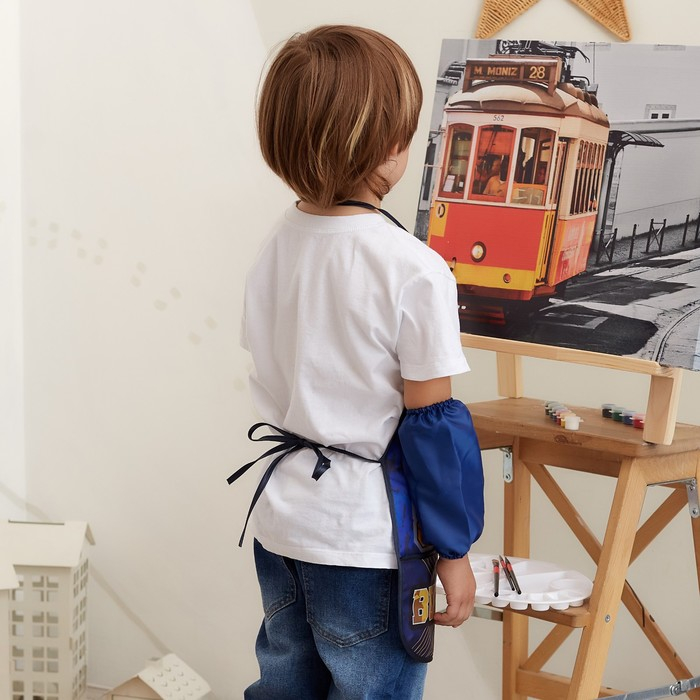 Фартук с нарукавниками детский «Трансформеры», 49х39 см Фартук с нарукавниками детский «Трансформеры», 49х39 см