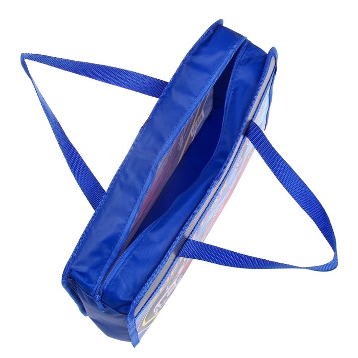 Папка с ручками пластиковая А4, 37 х 22 х 5 см Папка с ручками пластиковая А4, 37 х 22 х 5 см "Машина красная"