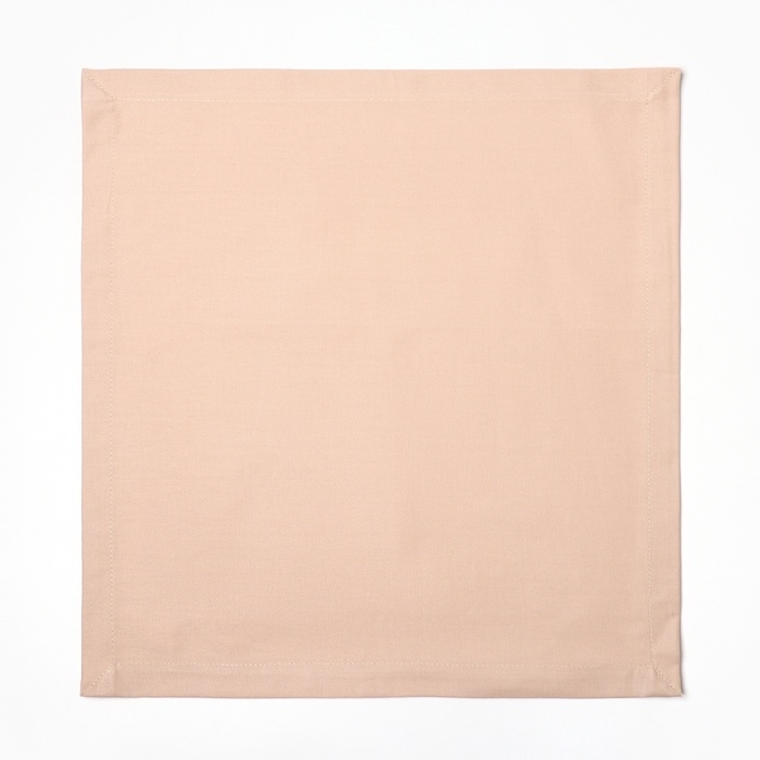 Набор сервировочных салфеток с декоративными кольцами Этель Праздничный стол 40х40 см - 4 шт, 100%хл.