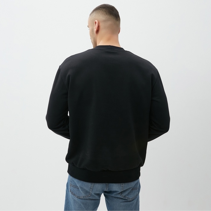 Джемпер мужской MINAKU: Basic line MAN  , цвет черный, р-р 54