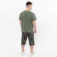 Шорты мужские, камуфляж белый/зеленый, р-р 50 Шорты мужские, камуфляж белый/зеленый, р-р 50