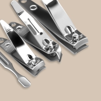 Набор маникюрный &laquo;Soft&raquo;, 10 предметов, в футляре, цвет МИКС