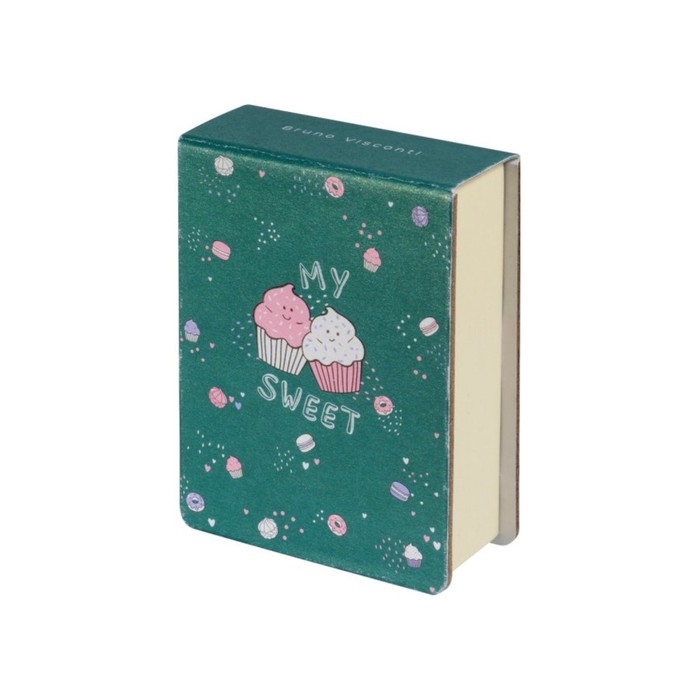 Блокнот А7, 250 листов на клею SMART JOURNAL, твёрдая обложка, МИКС