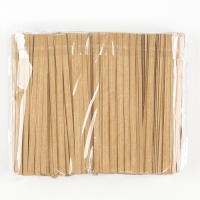 Клип лента, набор 800 шт., длина 1 шт. &mdash; 10 см, цвет бежевый