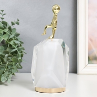 Сувенир "Человек и льдина" 10х10х20 Сувенир "Человек и льдина" 10х10х20