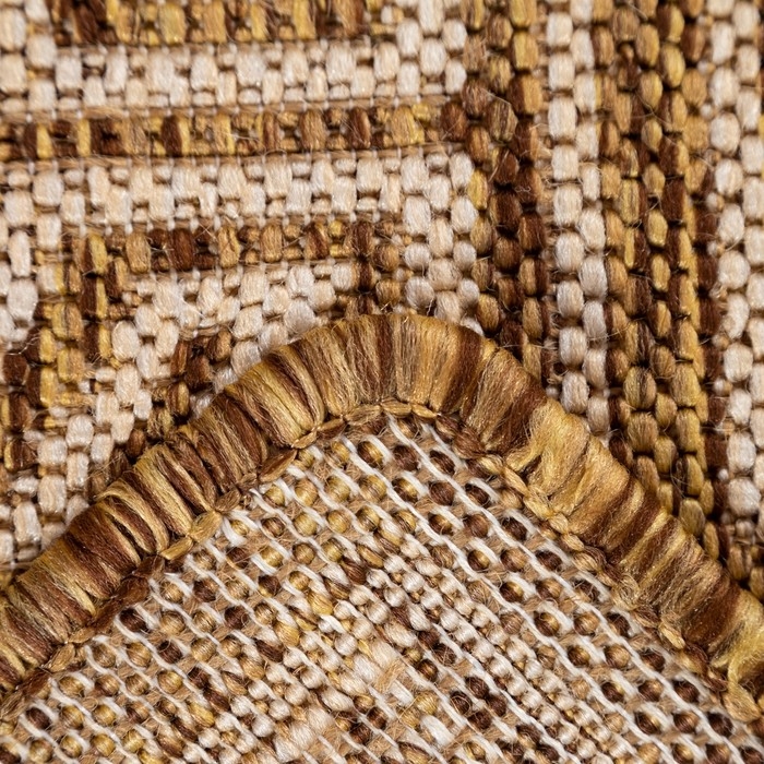 Ковёр &laquo;Эко&raquo;, прямоугольный, 50х80 см, 100% полипропилен, джут