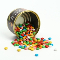 Шоколадное драже в банке "Уютного нового года", 100 г