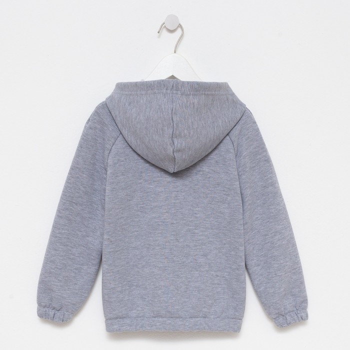 Костюм детский (худи, брюки) MINAKU цвет светло-серый меланж, рост 116 Костюм детский (худи, брюки) MINAKU цвет светло-серый меланж, рост 116