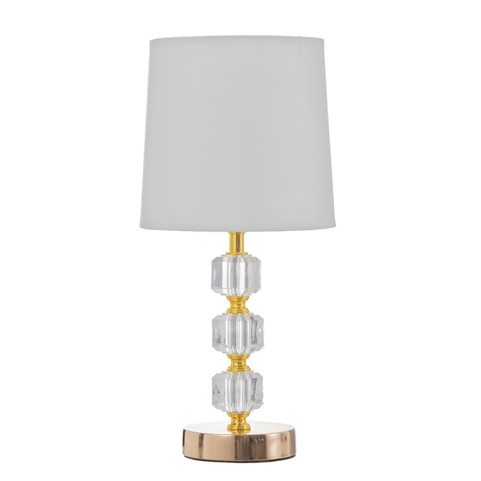 Настольная лампа "Бианка" Е14 40Вт золото 22,5х22,5х36 см RISALUX