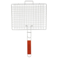 Решётка гриль универсальная maclay, 22x30 см, хромированная сталь, для мангала