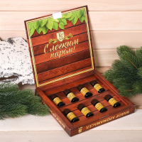 Подарочный набор 100% аромамасел "Хозяину бани" Подарочный набор 100% аромамасел "Хозяину бани"