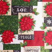 Скатерть Доляна Love 145&times;300 см, 100% п/э