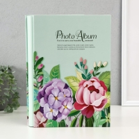 Фотоальбом на 300 фото 10х15 см "Объёмные цветы" МИКС 23,5х5,5х33,5 см Фотоальбом на 300 фото 10х15 см "Объёмные цветы" МИКС 23,5х5,5х33,5 см