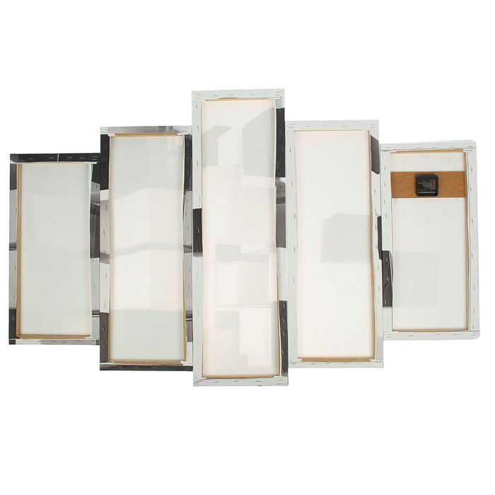 Часы-картина настенные, модульные Часы-картина настенные, модульные "Абстракция", бесшумные, 80 х 140 см