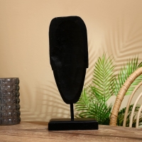 Маска "Чудо" на подставке, албезия 15х10х43 см Маска "Чудо" на подставке, албезия 15х10х43 см