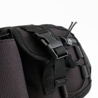 Сумка поясная "Аdventure", с доп карманами, черная Сумка поясная "Аdventure", с доп карманами, черная