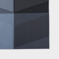 Салфетка сервировочная на стол &laquo;Пудра&raquo;, 45,5&times;30 см, цвет бежево-синий