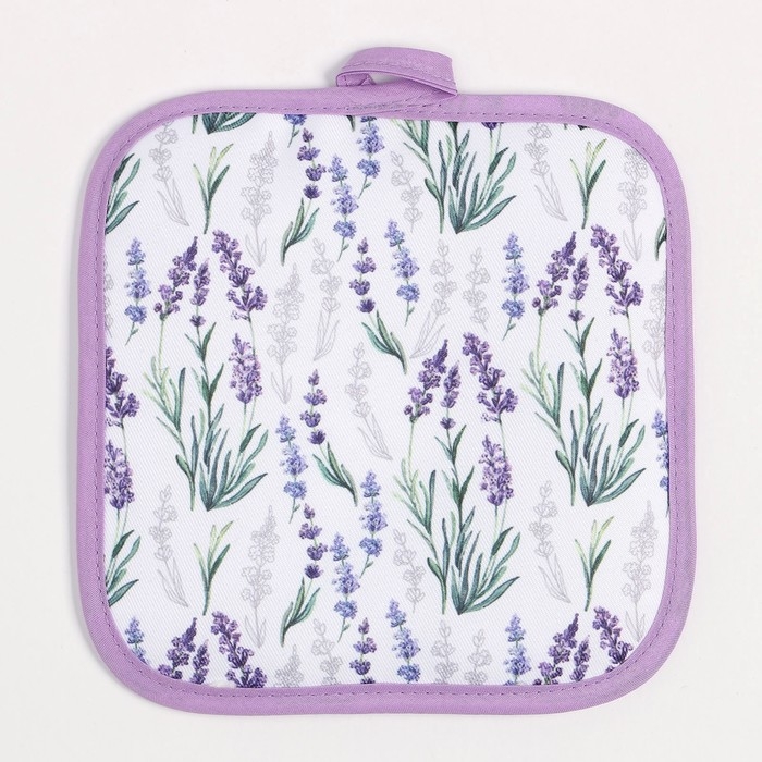 Прихватка Доляна "Прованс" 17х17 см 100% п/э