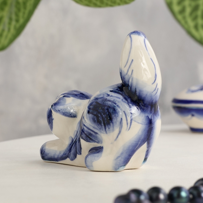 Сувенир  &laquo;Котик&raquo;, гжель