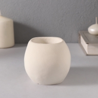 Подсвечник "Череп " 7*10см белый Подсвечник "Череп " 7*10см белый