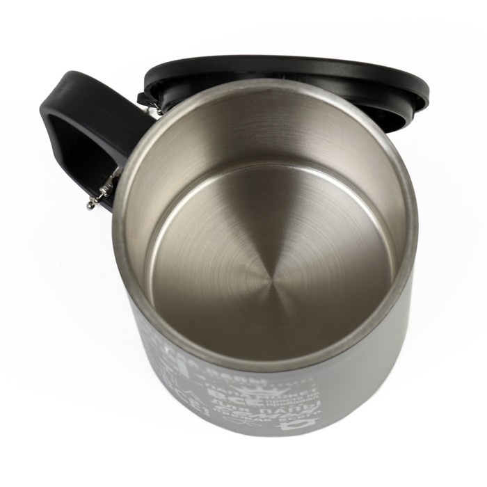 Термокружка, 180 мл, Туризм Термокружка, 180 мл, Туризм "Правила папы", сохраняет тепло 2 ч, компас