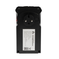 Портативный обогреватель Luazon LTO-02, 400Вт, 23 м&sup2;, 2 режима, чёрный, от сети