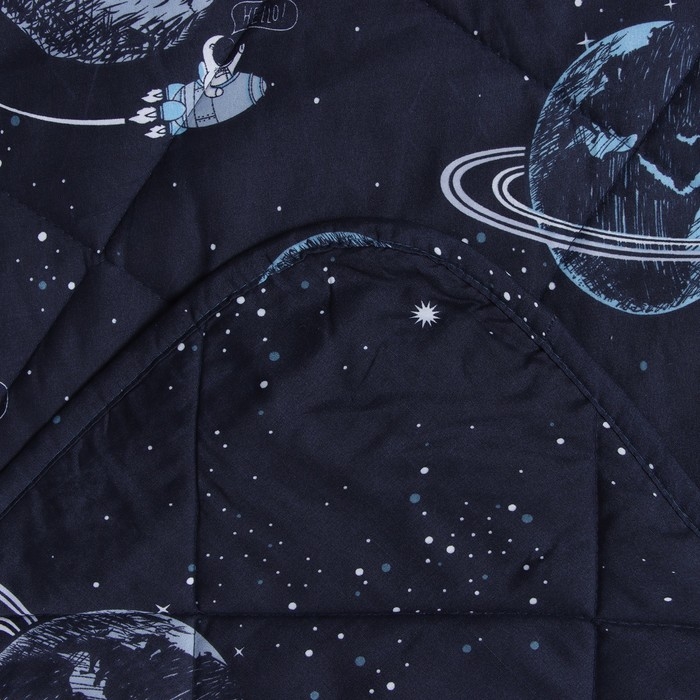 Покрывало LoveLife 1,5 сп Infinite space 150*210&plusmn;5 см, новосатин, 100%п/э