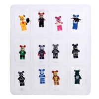 Конструктор Адвент-календарь на 12 дней &laquo;Минифигуры. Мишки&raquo;