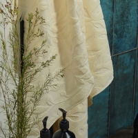 Полотенце махровое SL HOME: Boho "Айвори" 30х60 см, 100% хлопок, 520 г/м2 Полотенце махровое SL HOME: Boho "Айвори" 30х60 см, 100% хлопок, 520 г/м2