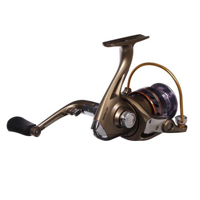 Катушка б/ин Катушка б/ин "Волжанка" Оптима 2000, 6+1 подшипник, 4.8:1